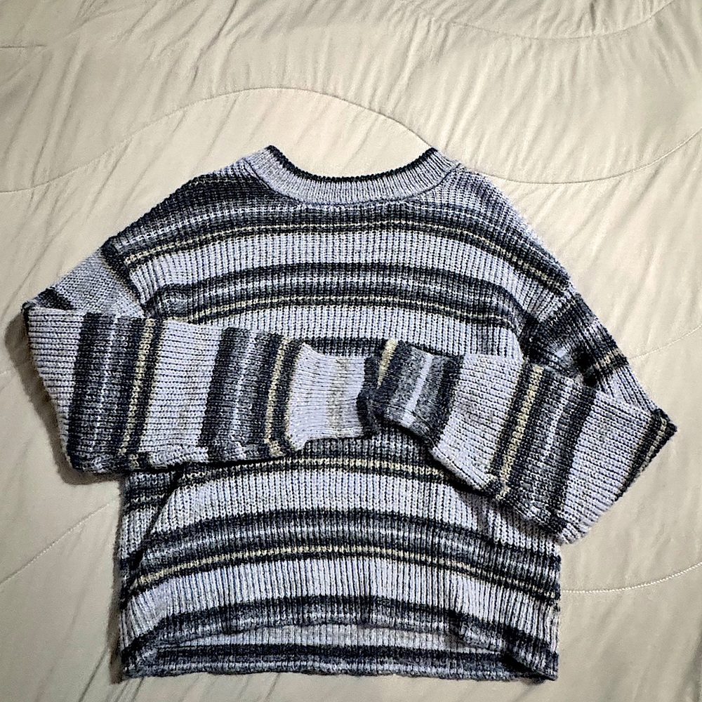 Super Soft Striped Knit Sweater